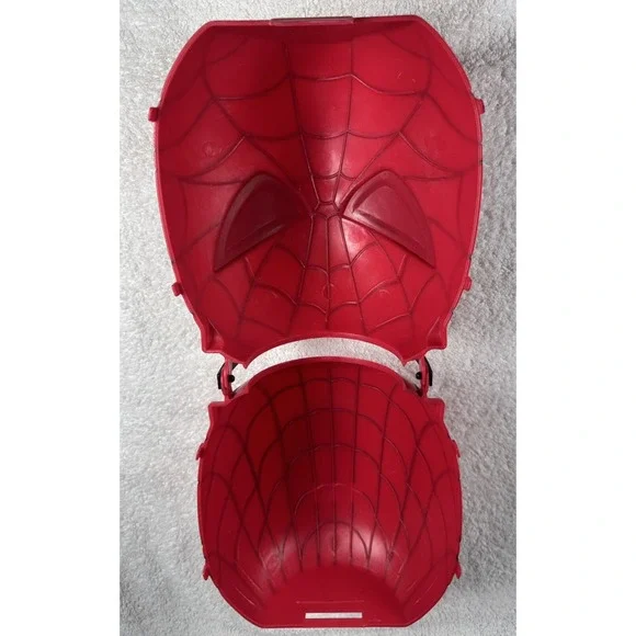 Retro Original Spider-Man Folding Happy Halloween Candy Pail Bucket 2006 MARVEL - Picture 9 of 11